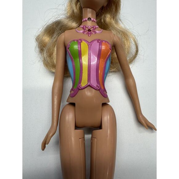 Barbie Fairytopia Magic of the Rainbow Rainbow Adventure Game Mattel Doll ONLY - Picture 6 of 15